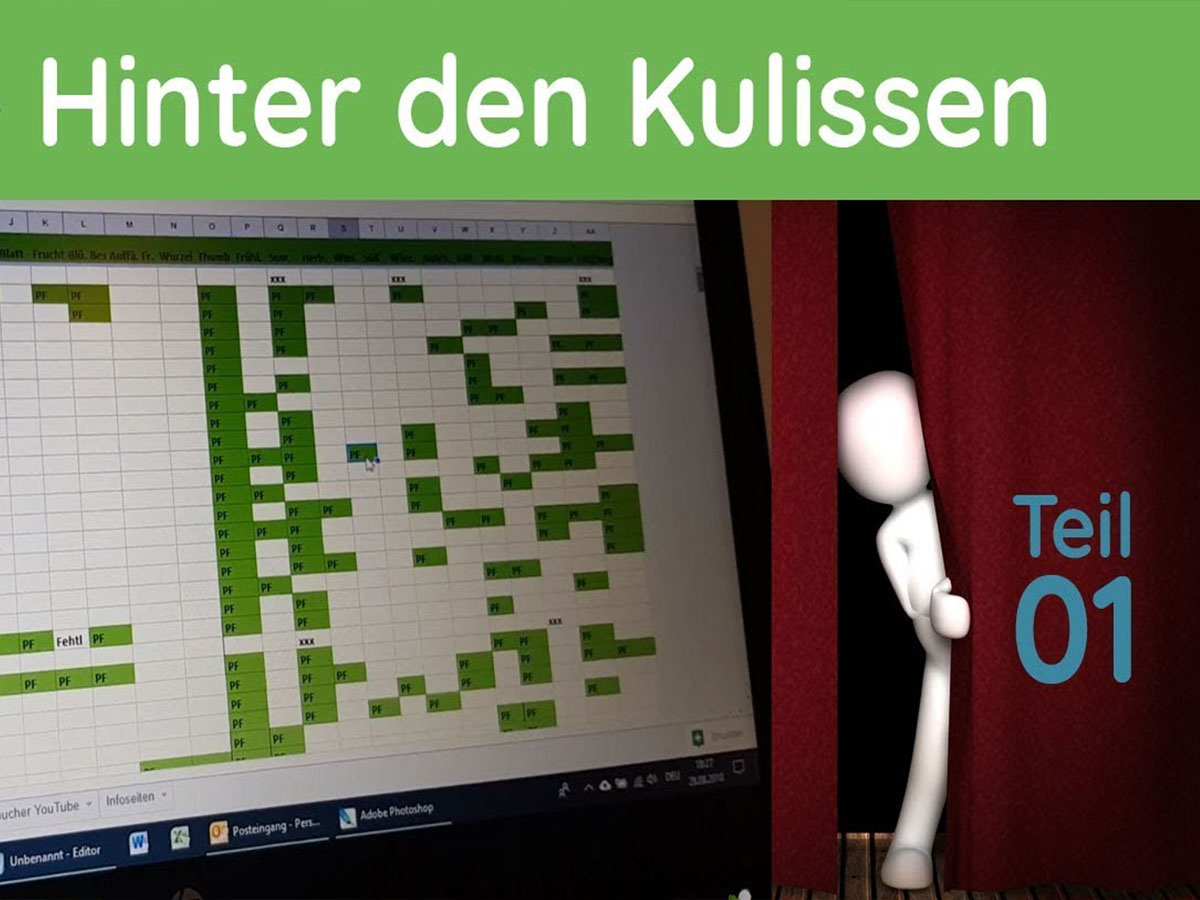 Screenshot einer Tabelle